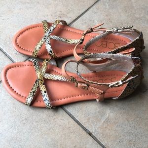 Animal Print Sandals